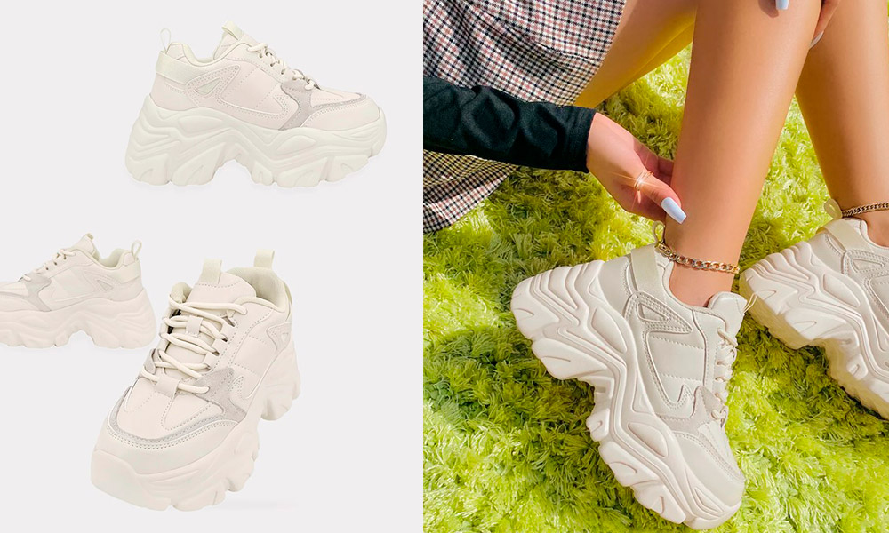 Arlette Nude – Tenis de Plataforma