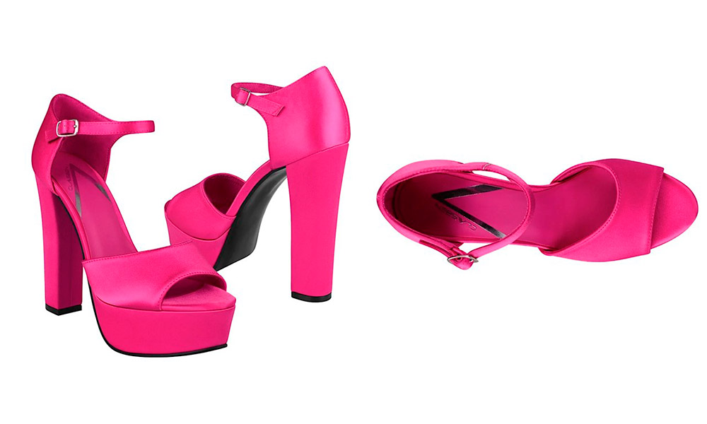 Meghan – Zapatos de Plataforma con Tacones Altos color Fiusha