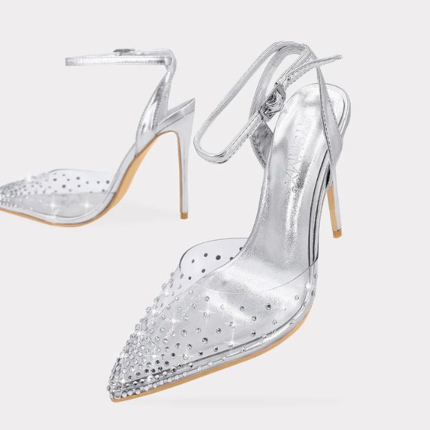 Zapatillas Plateadas