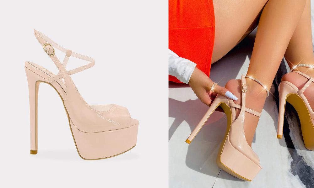 Jennifer – Zapatos de Plataforma Color Nude