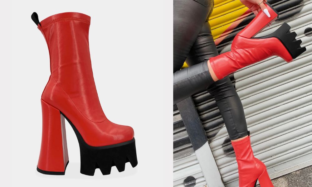Punk – Las Botas Rojas mas “Hot” de la Temporada