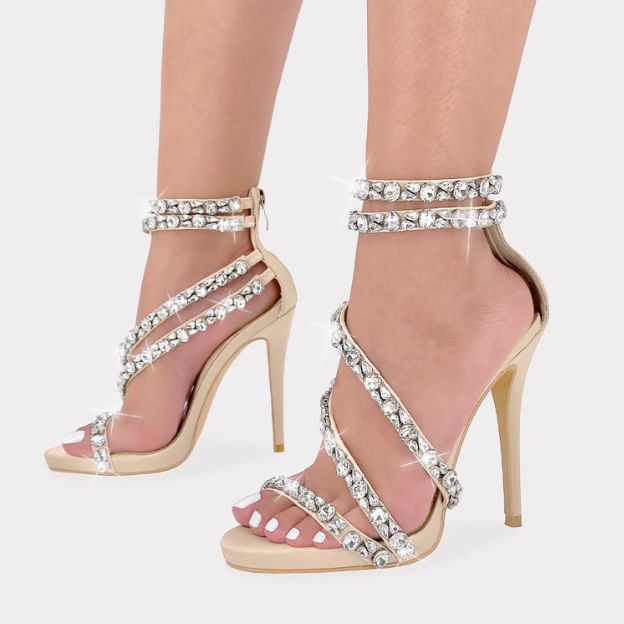 Zapatillas Elegantes con Tacón Alto