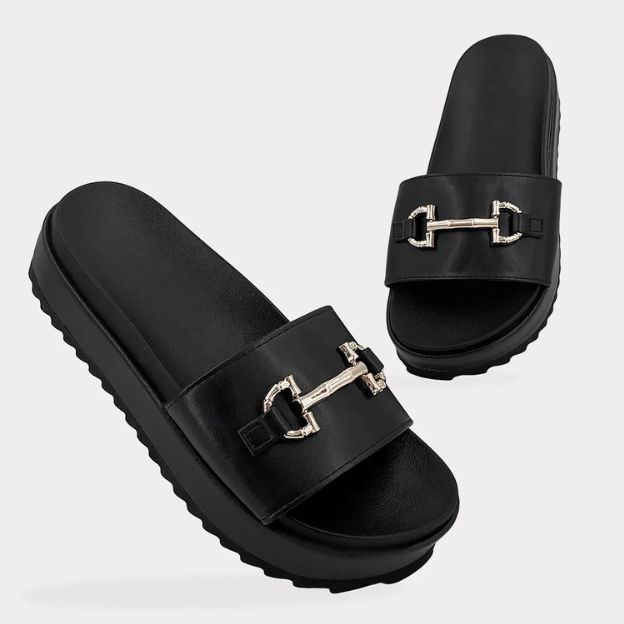 Sandalias Negras cómodas para Mujer