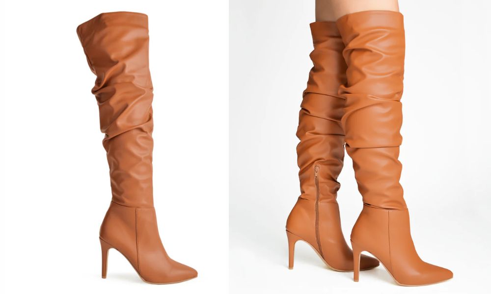 Botas Largas Café para Mujer