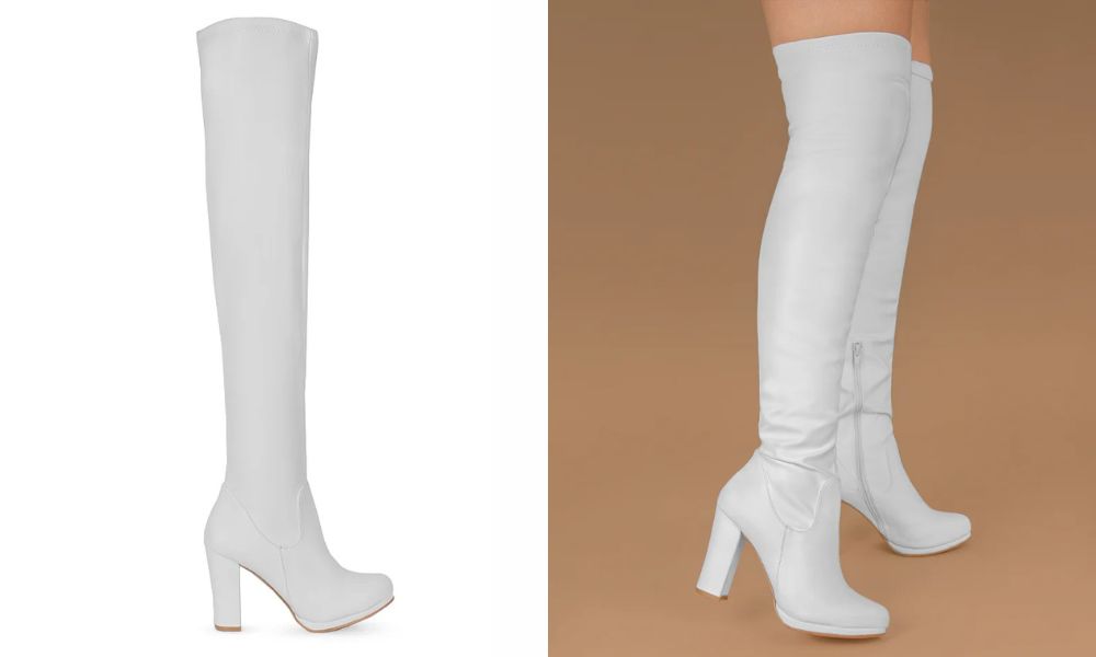 Botas Largas Bancas