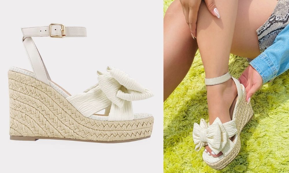 Caterine – Alpargatas Wedge con Plataforma de Yute