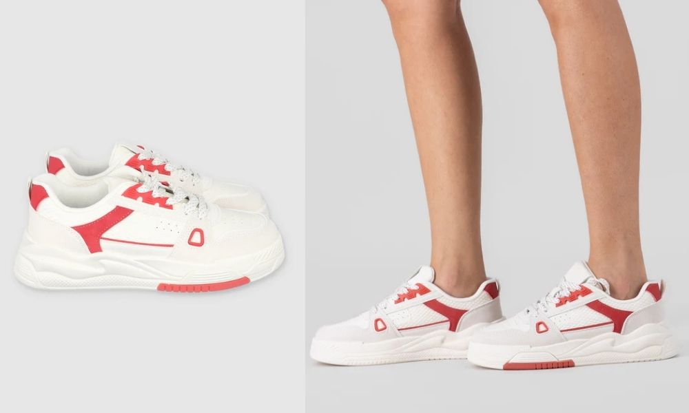 2309941_083203 – Tenis Blanco con Rojo y Plataforma