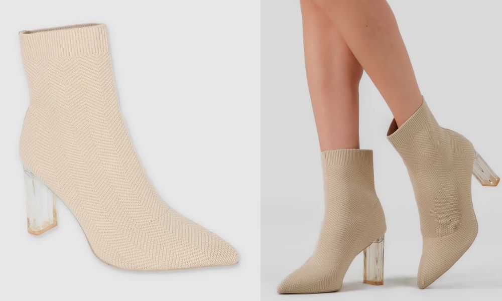 2412104_006204 – Botines Tejidos con Tacón Transparente