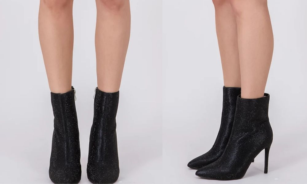 2207181_070203 – Botines Negros con Brillos