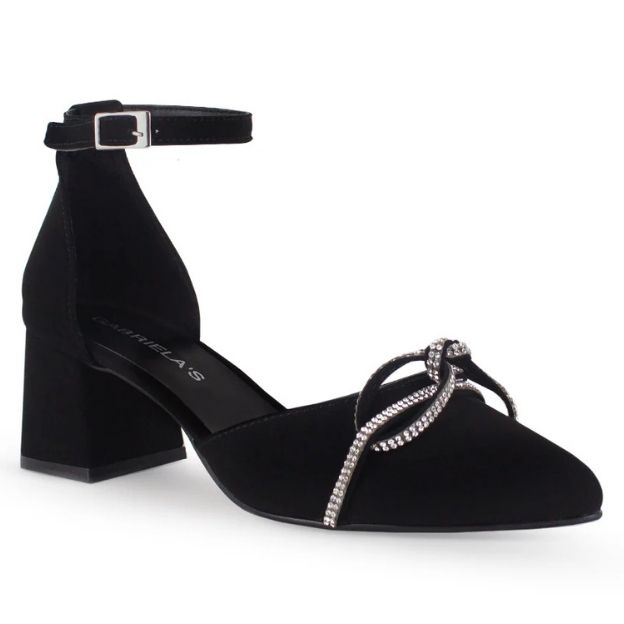 Tacones Negros Bajitos