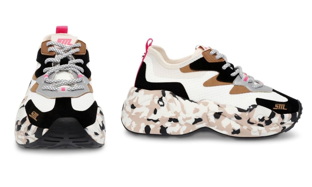 Bounce 3 – Tenis Cafés Multicolor